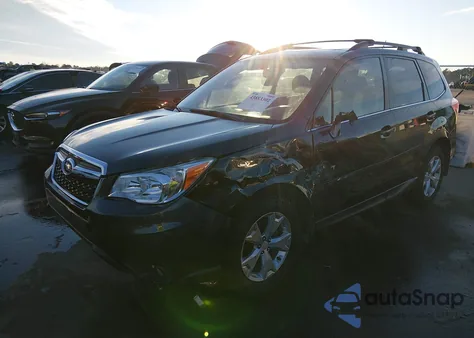 2015 Subaru Forester 2.5I Limited from USA, damaged, VIN JF2SJAKC0FH590652